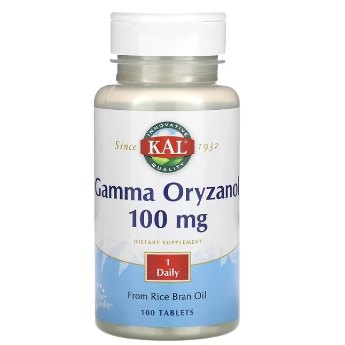 Gamma-Oryzanol 100mg, 100 Comprimidos, KAL