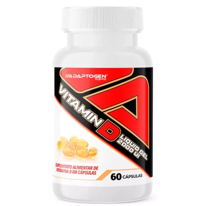 Vitamina D3 2000UI, 60 Cápsulas, Adaptogen