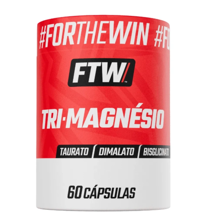 Tri-Magnésio, 60 Cápsulas, FTW