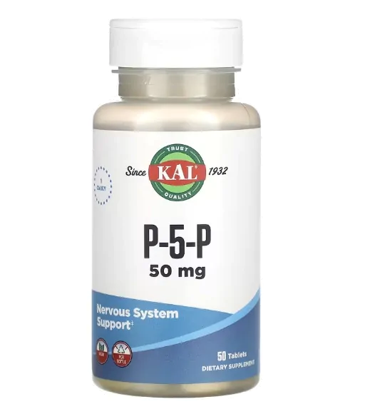P-5-P, 50 mg, 50 comprimidos, Kal