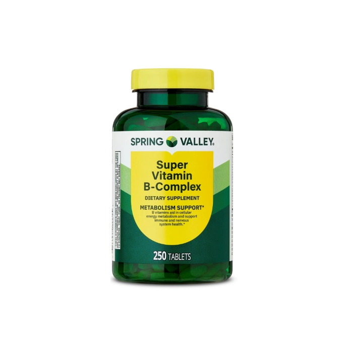 Super Vitamin B-Complex, 250 tablets, Spring Valley
