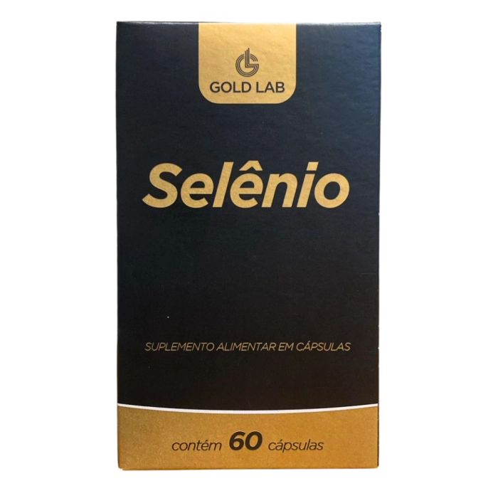 Selênio Suplemento Alimentar 60 Cápsulas - Gold Lab