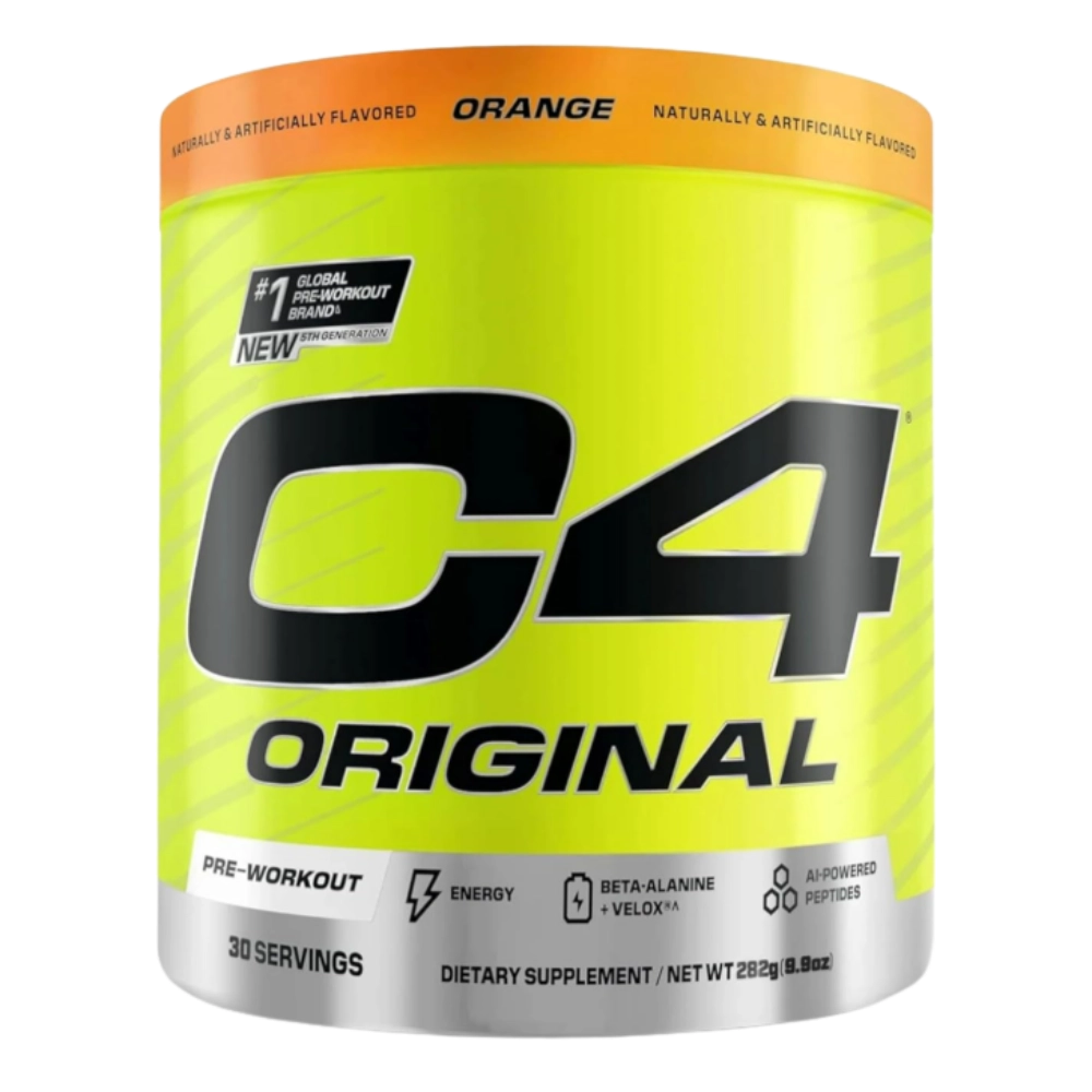 Pré Treino C4 Original Laranja - Cellucor | Vitaminas Brasil