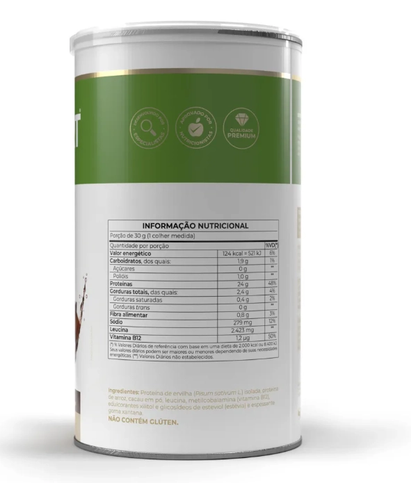 Isofort Plant, 450g Sabor Cacau, Vitafor