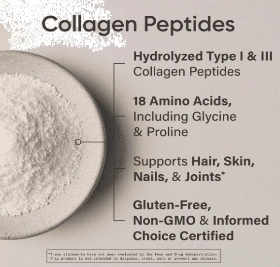 Peptídeos de Colágeno Premium, 454g Sem Sabor, Sports Research