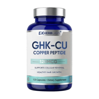 GHK-CU 120mcg, 120 Cápsulas, Ex Herbx labs GHK-CU 120mcg, 120 Cápsulas, Ex Herbx labs