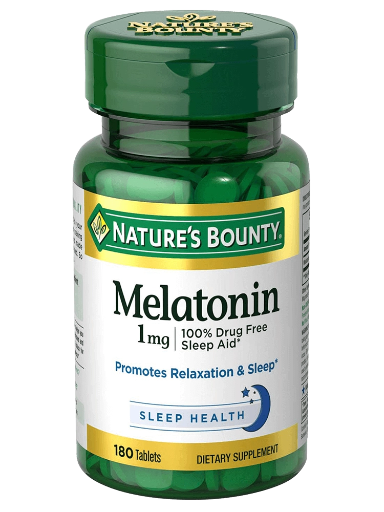 Melatonina 1mg,180 comprimidos Natures Bounty