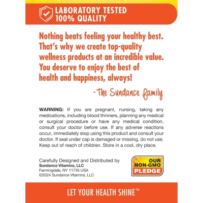 Fish Oil (Ômega-3), 1200mg, 100 Softgels, Sabor Limão, Sundance