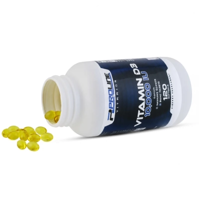 Vitamina D3 10.000 UI, 120 Softgels, Proline Vitamins