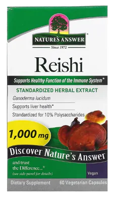 Reishi, 500mg, 60 Cápsulas, Nature's Answer