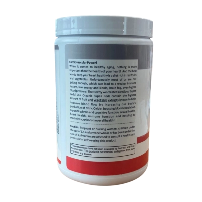 Super Reds Orgânico 210 g - LiveGood