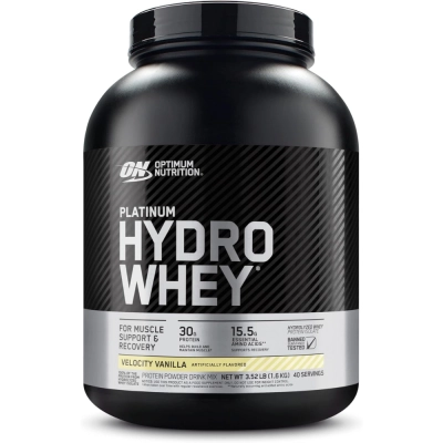 Platinum Hydro Whey 1,6kg, Sabores, Optimum Nutrition