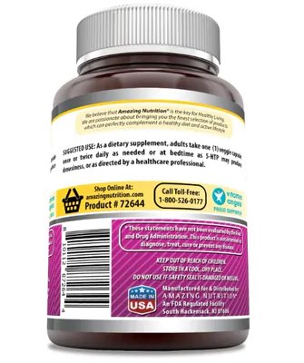 5-HTP, Hidroxitriptofano 100mg, 240 Cápsulas, Amazing Formulas