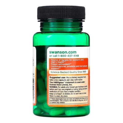 7-HMRlignans, 60 Cápsulas, Swanson 