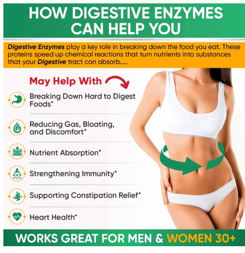 Disgestive Enzymes, Enzimas De Bem-esta 1000mg, 180 Cápsulas, Wholesome Wellness