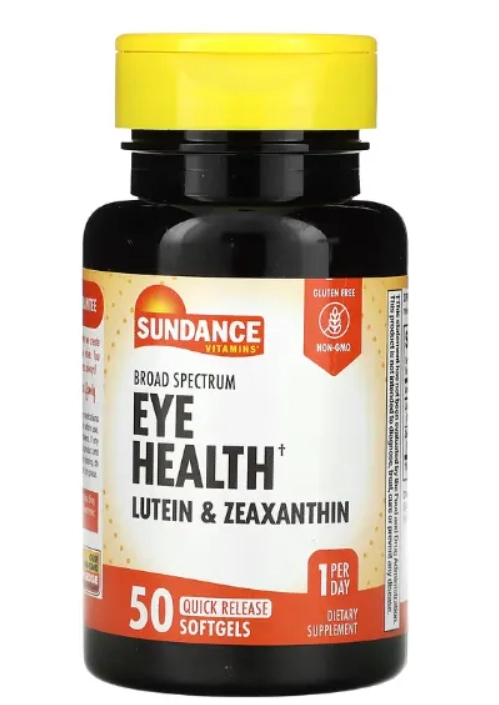 Broad Spectrum Eye Health com Luteina, 50 cápsulas, Sundance
