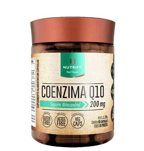 Coenzima CoQ10 200mg, 60 Cápsulas, Nutrify
