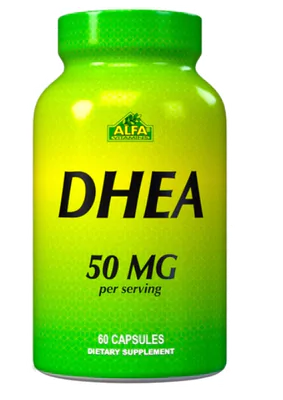 DHEA 50mg, 60 Cápsulas, Alfa Vitamins