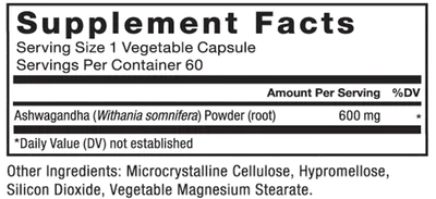 Ashwagandha, 600mg, 60 Cápsulas, Force Factor