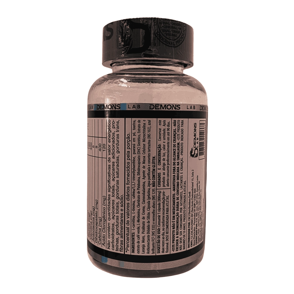 Termogênico Efedrax Peptide 25mg, 60 Cápsulas, Demons Lab