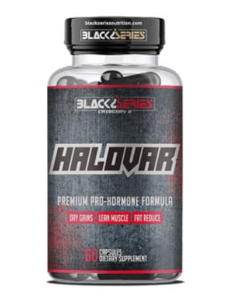 Halovar, Auxilio no Ganho de massa muscular e Força, 60 Cápsulas, Black Series