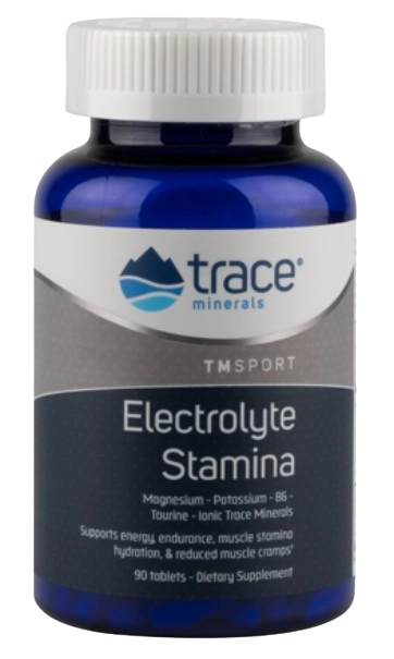 Eletrólito Stamina, 90 Comprimidos, Trace Minerals