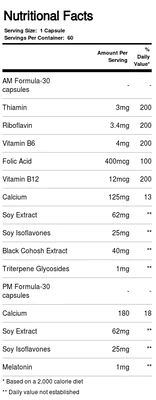 Complete Balance, Para alívio da menopausa, 30 Cápsulas, Natrol