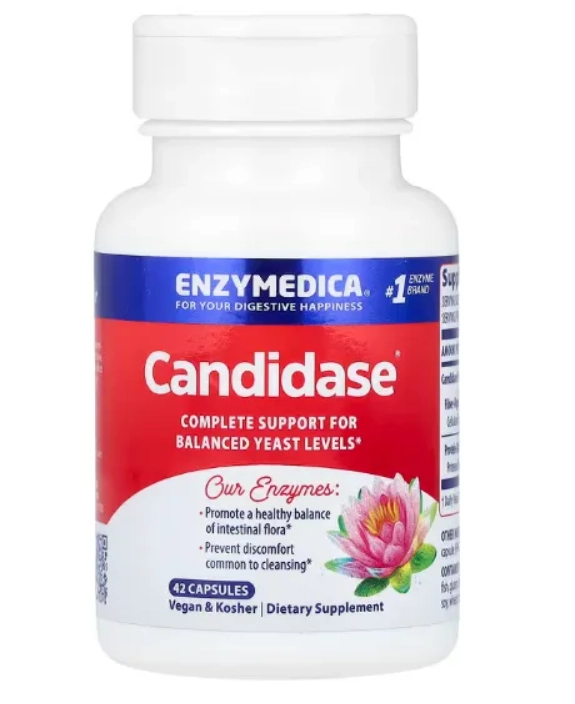 Candidase, 42 Cápsulas, Enzymedica