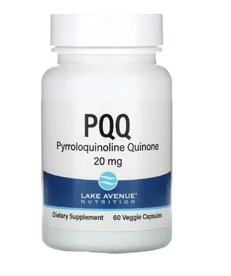 PQQ, 20mg, 60 Cápsulas, Lake Avenue Nutrition