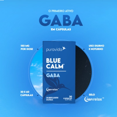 Blue Calm Gaba, 30 Cápsulas, Puravida