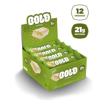 Bold Bar, Barra de Proteína, 3 Unidades, Sabores, Bold Snacks