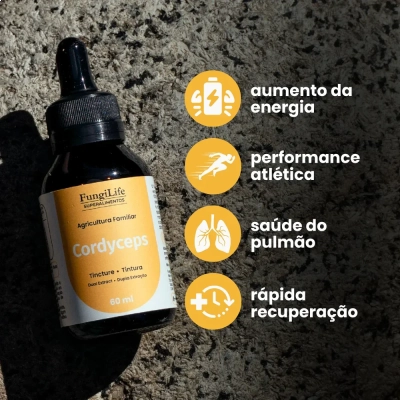 Extrato Líquido Cogumelo Funcionais, Tipos, 60ml, Microdose Life