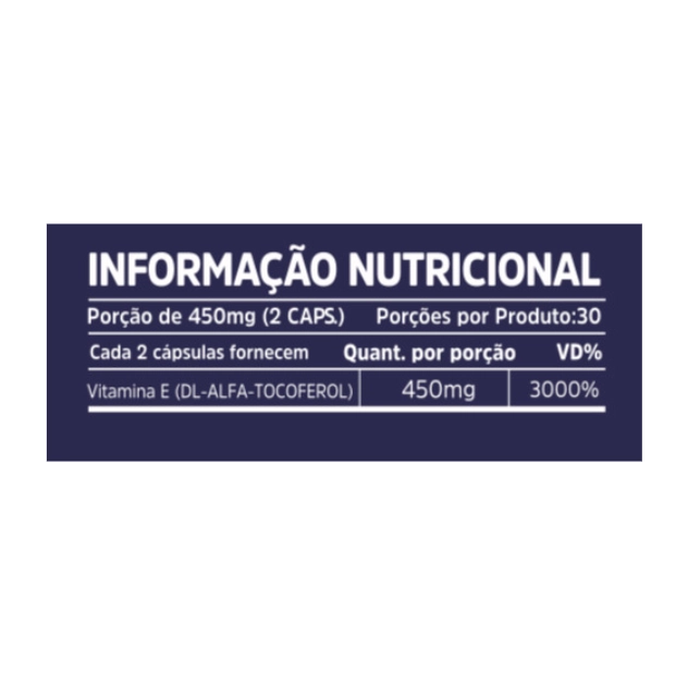 Vitamina E Pure DL-Alpha, 450mg, 60 Cápsulas, Sunfood