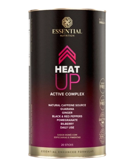 Heat Up, Blend inteligente de Especiarias, 20 Saches, Essential Nutrition