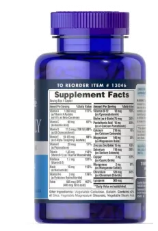 Multivitamínico diário para homens, 100 Cápsulas, Puritans Pride