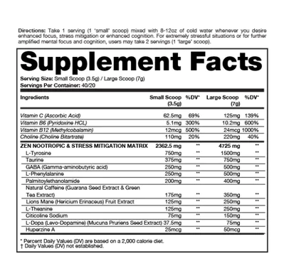 Neuromorph, Catalisador Nootrópico Diário, Sabor Cherry Lime, 144g, Dragon Pharma