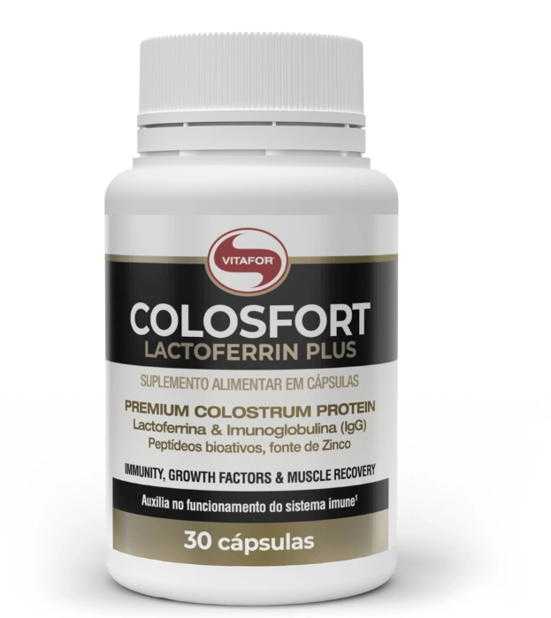 Colosfort Lactoferrin plus, 30 Cápsulas, Vitafor