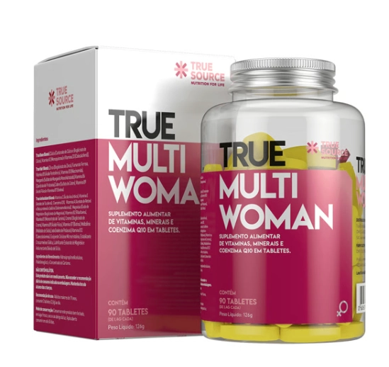 Polivitamínico Multi Woman, 90 Cápsulas, True Source