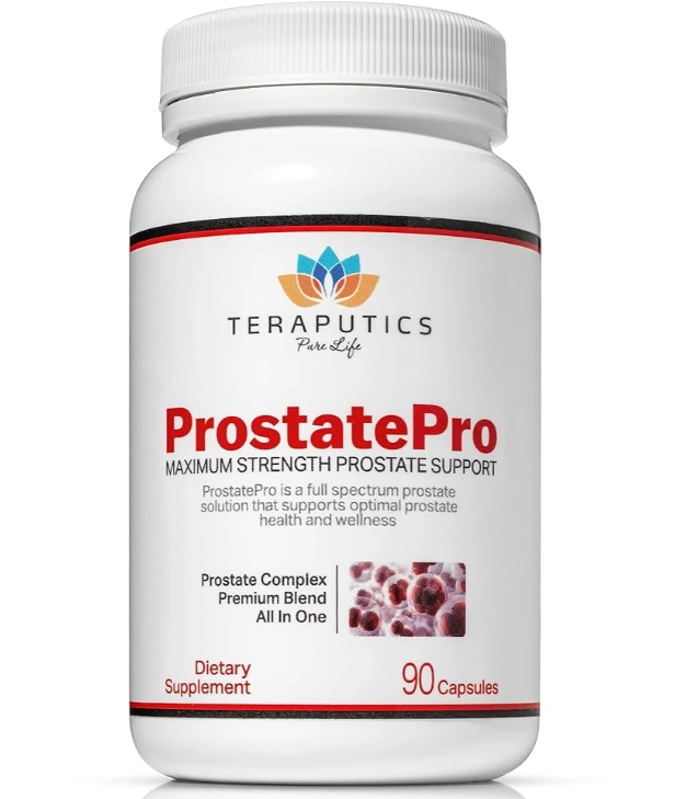 ProstatePro, Saúde da Próstata com 33 Ervas e Saw Palmetto, 90 Cápsulas, Teraputics