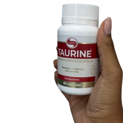 Taurina, L-Taurina 1000mg 60 Cápsulas - Vitafor