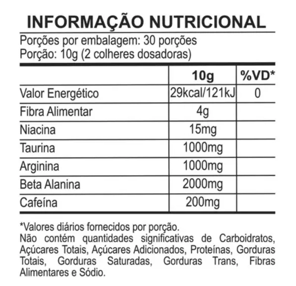 Pré Treino Expand, 300g Sabor Laranja, Evolue Supplements