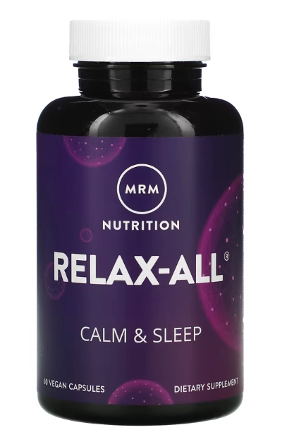 Relaxe, Acalme e Durma, 60 Cápsulas, MRM