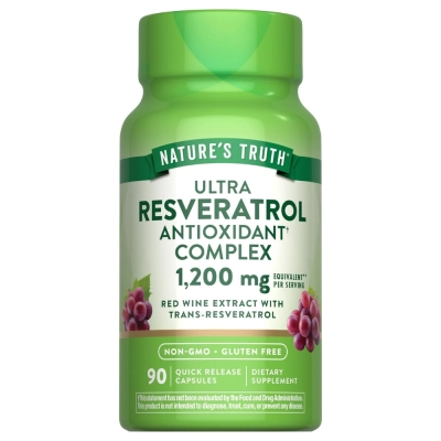 Resveratrol Complex, 90 Cápsulas, Nature’s Truth