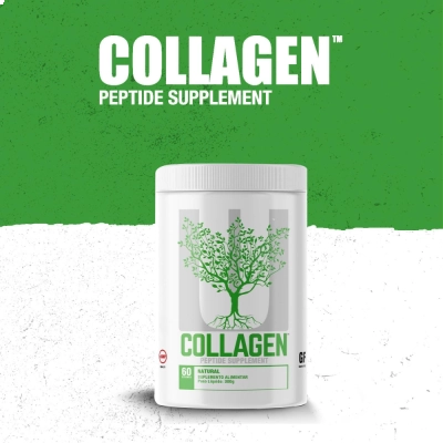 Colágeno Hidrolisado, Suplemento de Peptídeos, 300g, Sem Sabor, Universal Nutrition