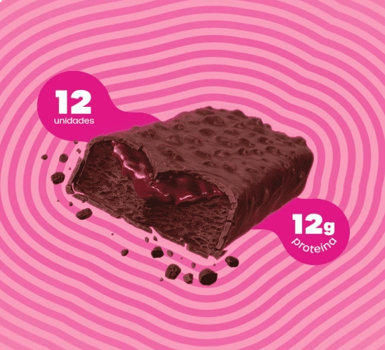 Barra de Proteína Thin, 12g de Proteína, Sabores, 3 Unidades, 40g Cada, BOLD Snacks