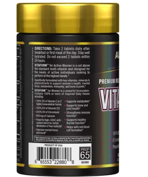 Multivitamínico para Mulheres Vitaform, 60 Comprimidos, AllMax 