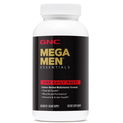 Mega Men,One Daily Mult Vermelho, 60 Cápsulas, GNC