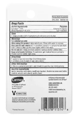 Lip Balm Classic, Medicated, 10g, Carmex