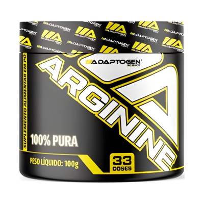 Arginina L Suplemento Arginine 100% Puro 100g - Adaptogen