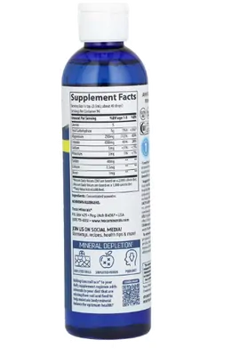 ConcenTrace, Gotas de minerais, Espectro total, 237 ml, Trace Minerals